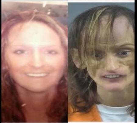 Misty Loman before and after transformation.